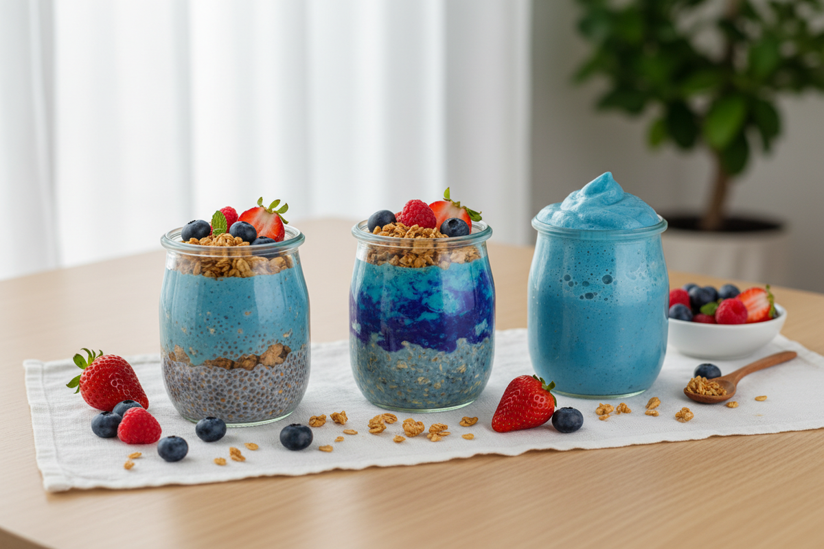 Healthy Blue Breakfast
